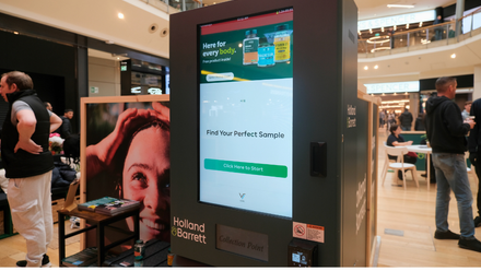 Holland and Barrett roadshow 2026 vending machine