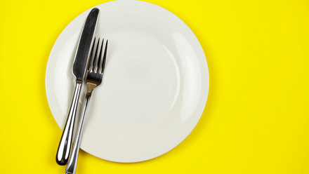 Empty plate