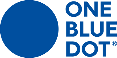 One Blue Dot Logo