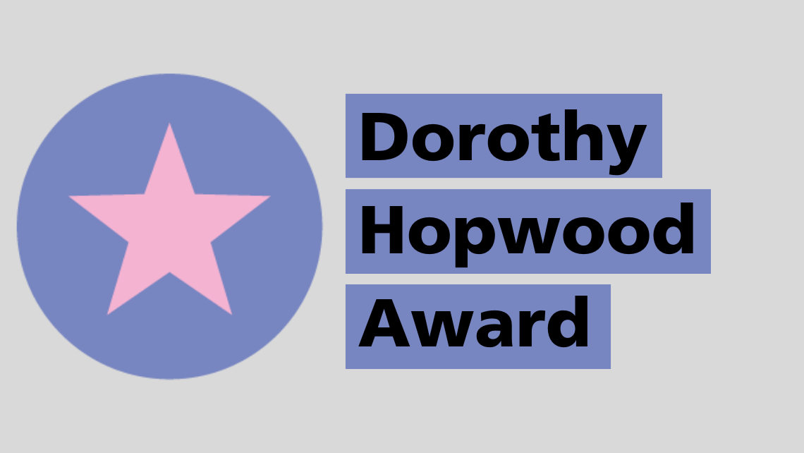 Dorothy Hopwood Award British Dietetic Association (BDA)