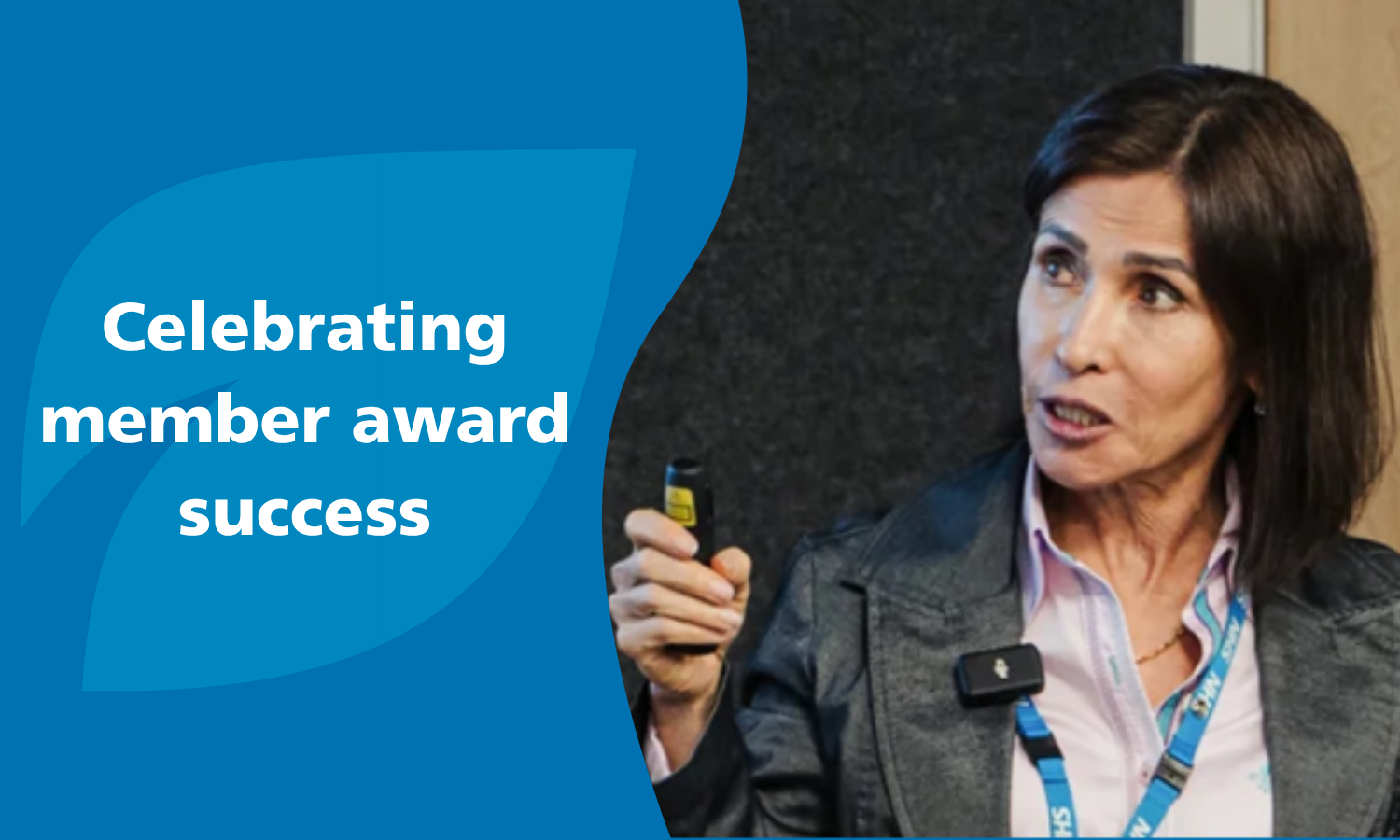 Ione Ashurst CAHPO gold excellence award.png