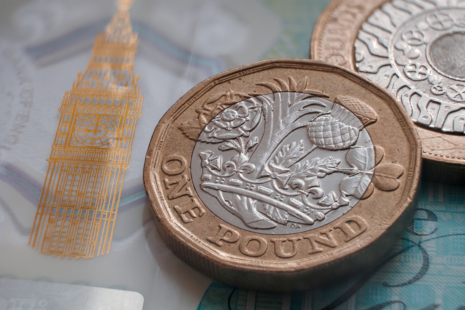 UK Budget pound coin money Big Ben