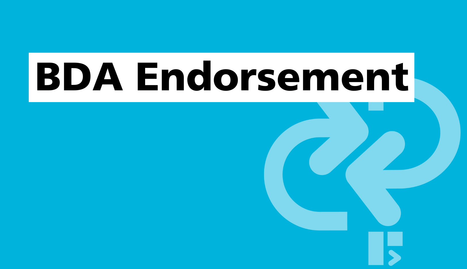 BDA Endorsement - BDA