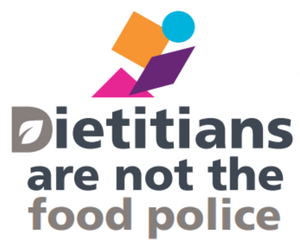 Dietitians are not the food police